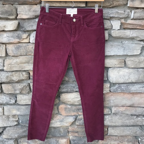 Current/Elliott Stiletto Ankle Corduroy Jean Size 26 - Picture 2 of 8